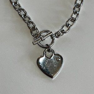 Silver Heart Necklace